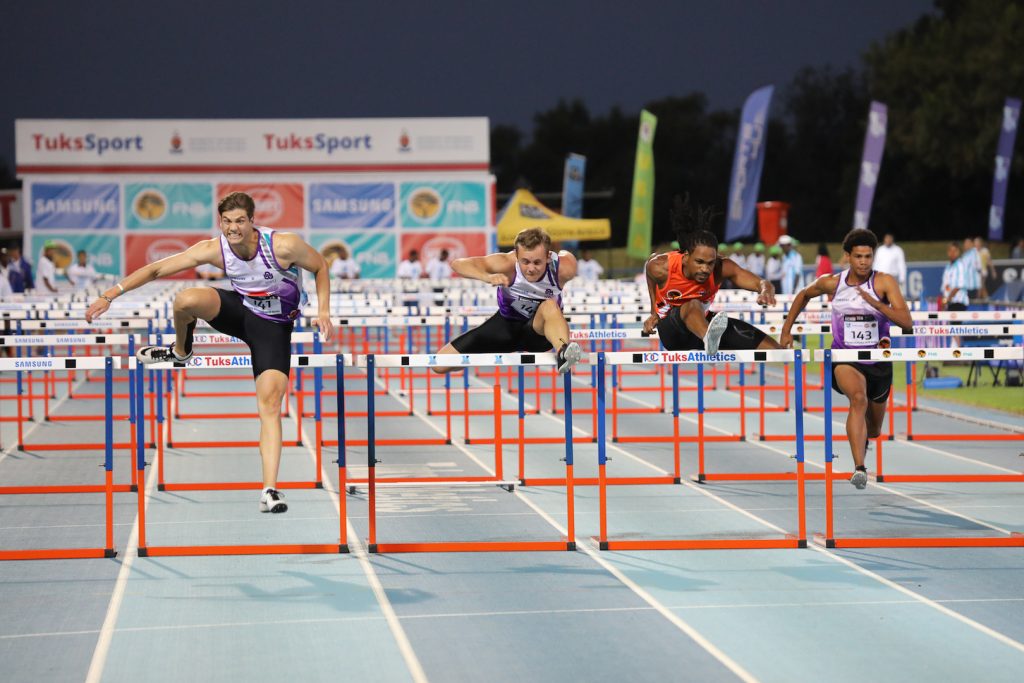 Men's 110m Hurdles, At Tuks Athletics, Friday 2 March 2018