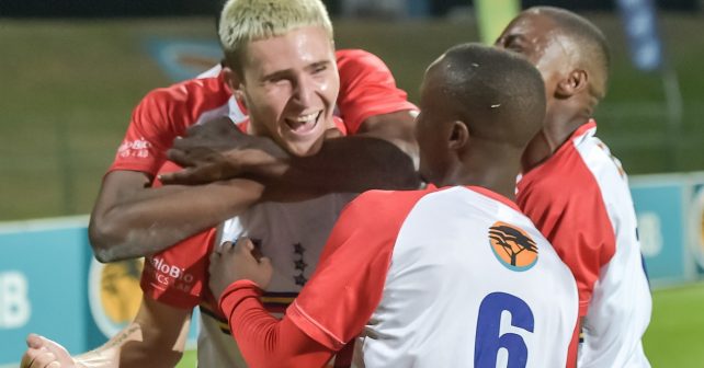 Conor Keylock Tuks celebrates UKZN