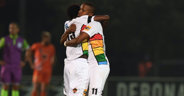 UKZN football hug