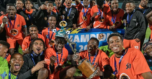 UJ Varsity Football winners 2021